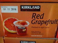 Kirkland Signature Red Grapefruit Cups 12 x 227G | Fairdinks