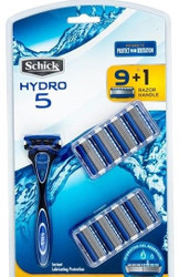 Schick Hydro 5 Handle & 9 Cart | Fairdinks