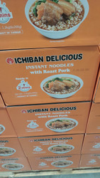 Ichiban Bowl Noodles Roast Pork 6 x 200G | Fairdinks