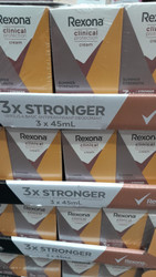 Rexona Clinical Protection Deodorant 3x45ML - Summer Strength | Fairdinks