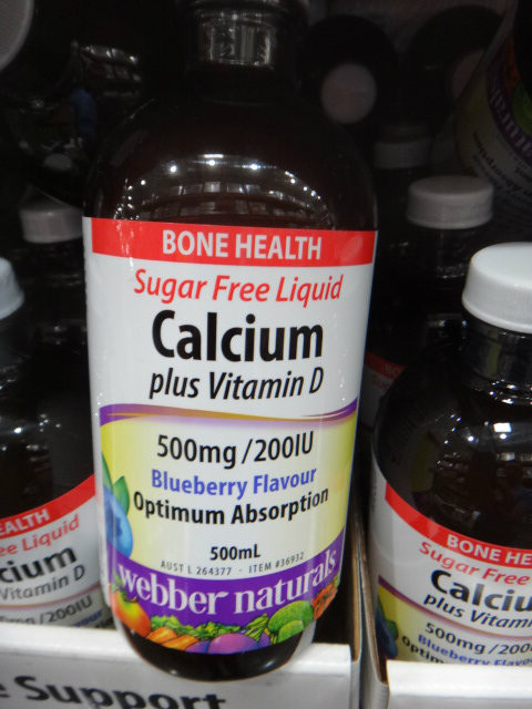 Webber Naturals Liquid Calcium And Vit D 500ml Fairdinks 7800