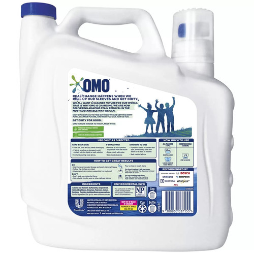OMO Active Clean Front & Top Load 6L / 120 Washes | Fairdinks