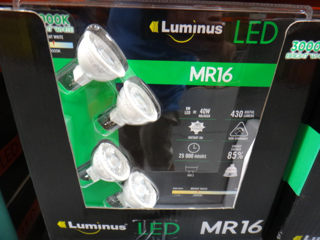 mr16 halogen lumens