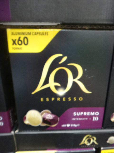 L'Or Espresso Supremo Coffee Capsules 60PK 312G  | Fairdinks