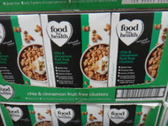 Food for Health Chia & Cinnamon Clusters 1.275KG  | Fairdinks