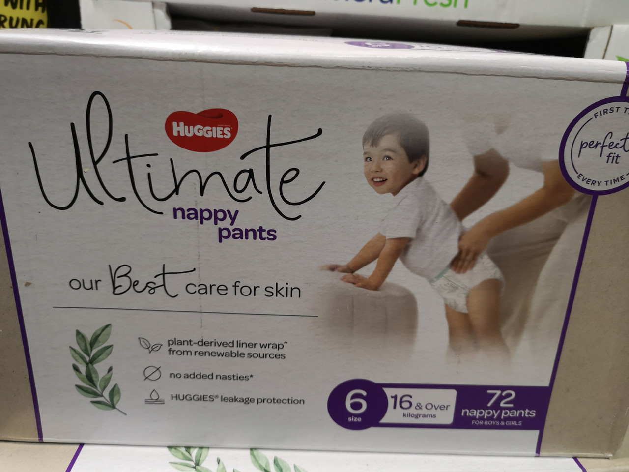 Huggies Ultra Dry Nappy Pants Girls Size 4 (9-14kg) 62 Pack | Woolworths