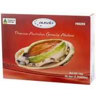 Ausab Greenlip Abalone 14 pieces 1 KG Frozen Product of Australia | Fairdinks
