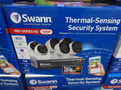 Swann 8 Channel Security System 1TB, 1080P 6 Cameras | Fairdinks
