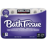 Kirkland Signature Bath Tissue 3 Ply 48 x 270 Sheets | Fairdinks