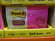 Post-it Super Sticky Lined Notes 8 Pads- 100 Sheets Per Pad | Fairdinks