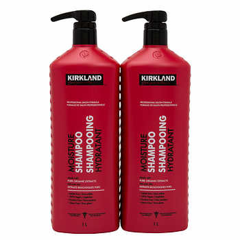 Kirkland Signature Moisture Shampoo 2 x 1L | Fairdinks