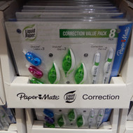 Papermate Liquid Paper Correction Tapes and Pens 8 Pack