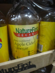 Nature First Organic Apple Cider Vinegar 2 X 1L | Fairdinks
