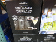 Argentia Ridge Plastic Tall Wine Glass 40CT | Fairdinks