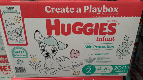 Huggies Ultimate Nappies Infant 200 Count | Fairdinks