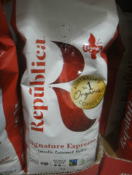 Republic Organic Espresso Beans 1KG | Fairdinks