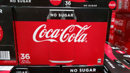 Coca Cola No Sugar 36 x 375ml Cans