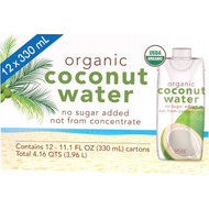Kirkland Signature Organic Coconut Water 12x330ML | Fairdinks