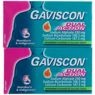 Gaviscon Dual Action Tablets 2 x 48 Count | Fairdinks