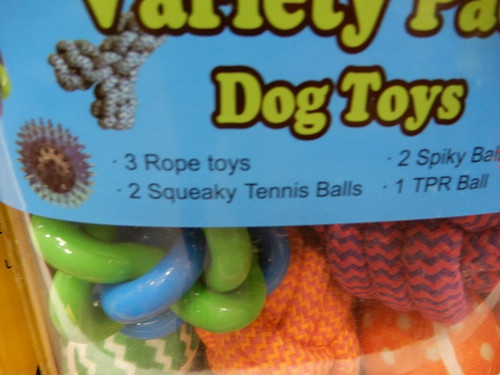 think dog 8 piece ball pack dog toys