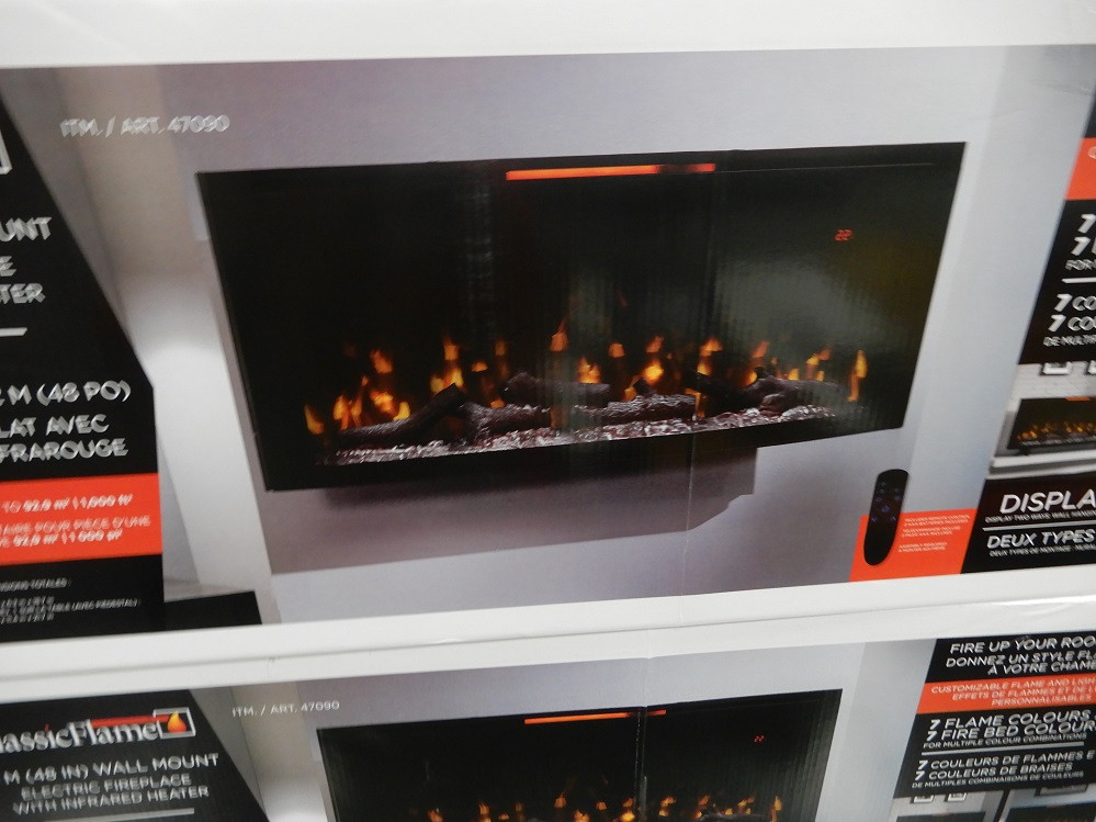 Classicflame Wall Mount Electric Fireplace Fairdinks