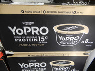 Danone Yopro High Protein Yoghurt 8 x 160G Vanilla / Strawberry | Fairdinks