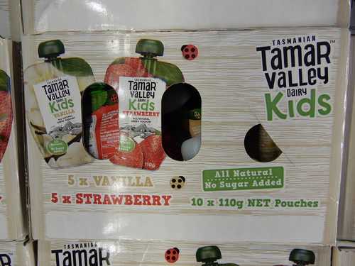Tamar Valley Kids Yoghurt Pouches 10 x 110G Vanilla / Strawberry | Fairdinks