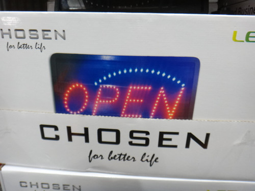 Chosen LED Neon Open Sign 58 x 33CM | Fairdinks