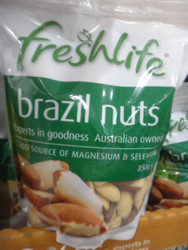 Freshlife Natural Brazil Nuts 850G | Fairdinks