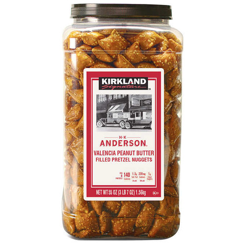 Kirkland Signature Peanut Butter Pretzels 1.56KG | Fairdinks