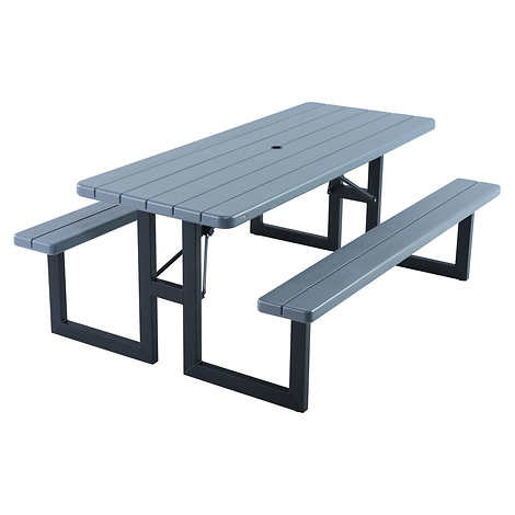 Lifetime 182 9 Cm 6 Ft Folding Picnic Table Fairdinks