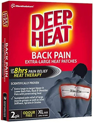 Deep Heat Back Patches 4 x 2 Pack | Fairdinks