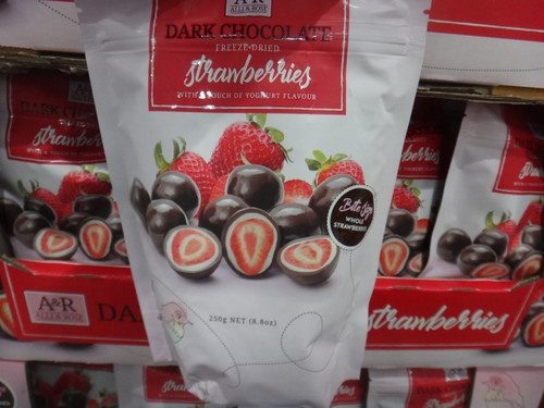 Alli & Rose Dark Choc Strawberries 250G | Fairdinks