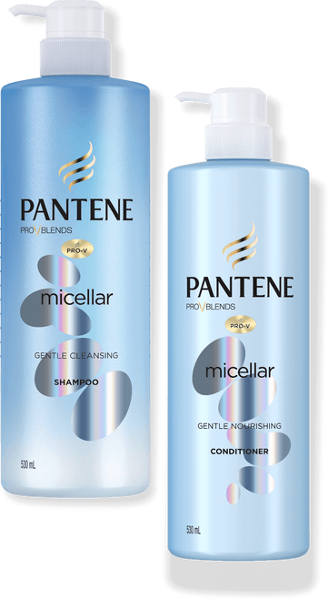Pantene Micellar Shampoo & Conditioner 2 x 530ML | Fairdinks