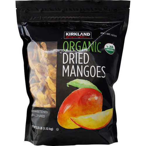 Kirkland Signature Organic Dried Mangoes 1.13KG | Fairdinks