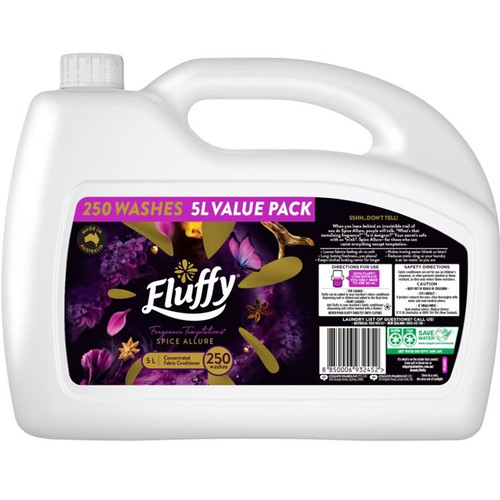 Fluffy Spice Allure Fabric Softener 5L | Fairdinks