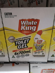 White King Double Strength Toilet Strength Toilet Gel 4x700ML | Fairdinks