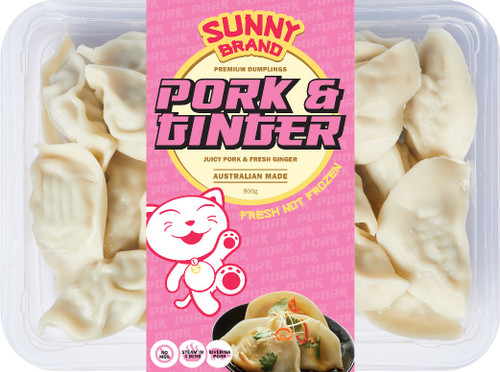 Sunny Brand Pork & Ginger Dumpling 2 x 400G | Fairdinks
