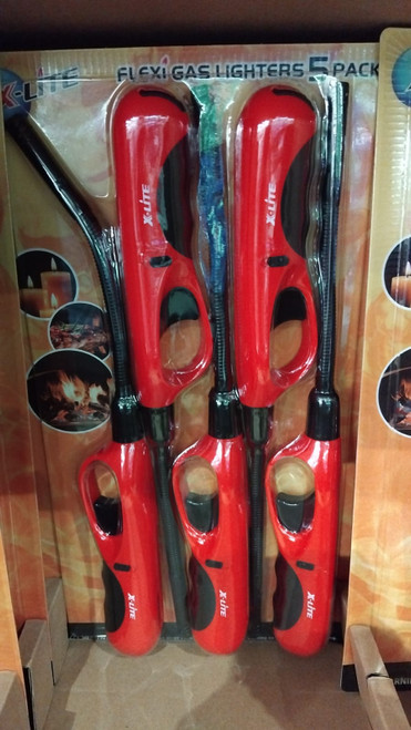 X-Lite Flexible Gas Lighter 5 Pack | Fairdinks