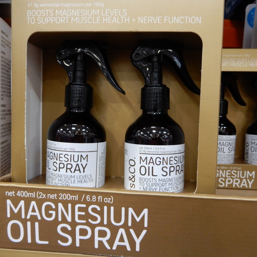 Salts & Co Magnesium Oil Spray 2 x 200ML | Fairdinks