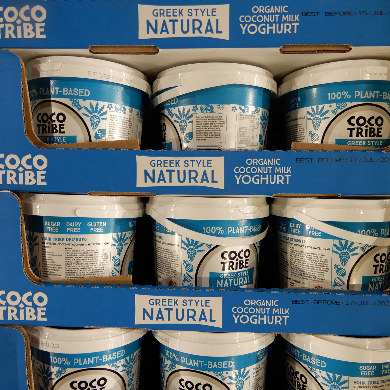 Coco Tribe Organic Coconut Yoghurt 1KG Fairdinks