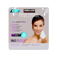 Kirkland Signature Micellar Daily Facial Cleansing Wipes 180 Count | Fairdinks