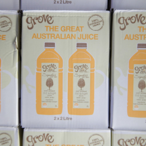 Grove Signature Orange Juice With Pulp 2 x 2L | Fairdinks