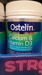 Ostelin Calcium & Vitamin D3 600MG 400 Tablets | Fairdinks