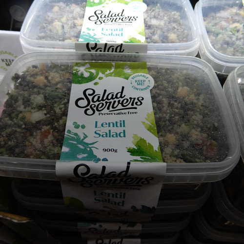 The Salad Servers Lentil Salad 900G | Fairdinks