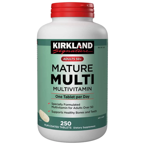 Kirkland Signature Mature Multi 250 count | Fairdinks