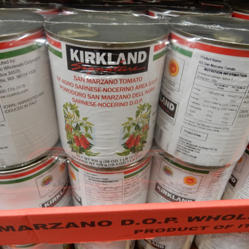 Kirkland Signature San Marzano Tomato 3 x 800G | Fairdinks