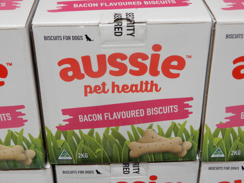 Aussie Pet Health Bacon Flavored Dog Biscuits 2KG | Fairdinks