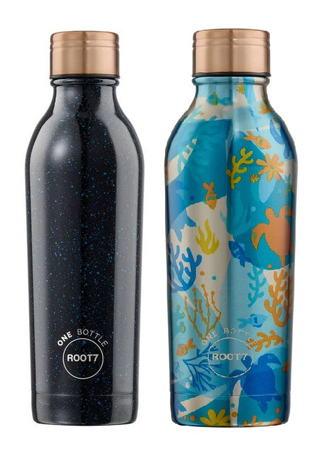 Root7 Stainless Steel Bottle 2 Pack 500ML | Fairdinks
