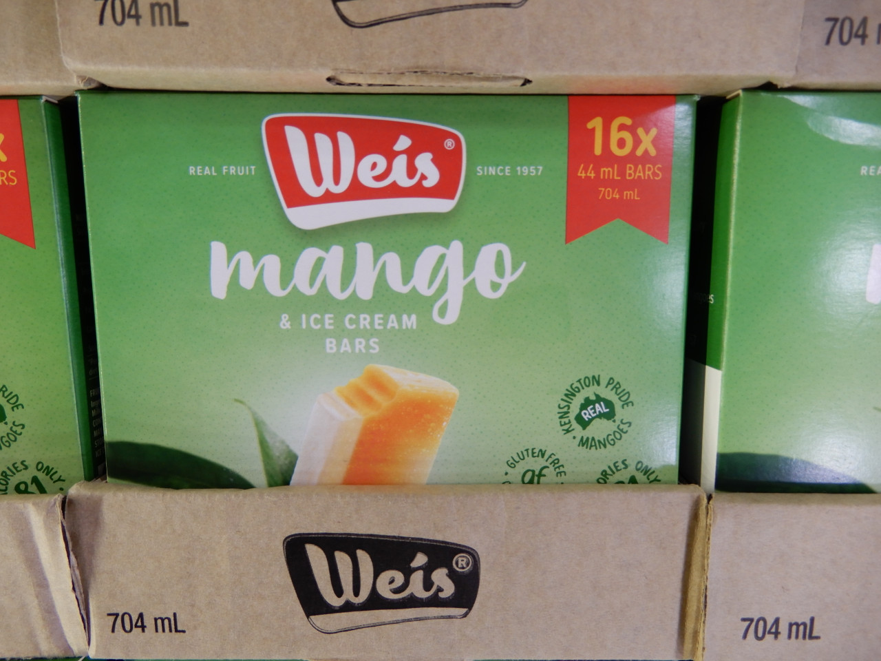Weis Mango Ice Cream Bars 16 x 44ML - Fairdinks